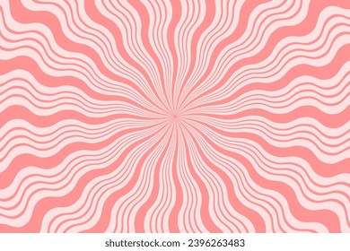 Christmas background. Vector abstract swirl, vortex backdrop. Candy cane, lollipop pattern.