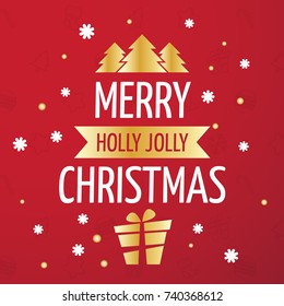 Christmas Background Vector background for banner, poster, flyer
