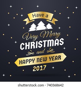 Christmas Background Vector background for banner, poster, flyer