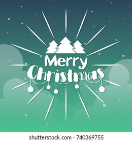 Christmas Background Vector background for banner, poster, flyer