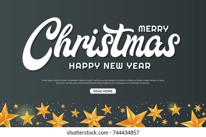 Christmas Background Vector background for banner, poster, flyer