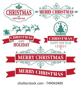 Christmas Background Vector background for banner, poster, flyer