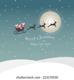 Christmas background, vector, can be use for card, backdrop