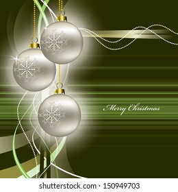 Christmas Background. Vector Design.