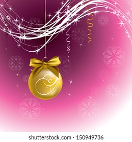 Christmas Background. Vector Design.