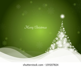 Christmas Background. Vector Design.