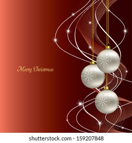 Christmas Background. Vector Design.