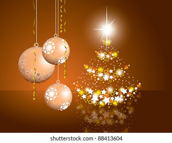 Christmas Background. Vector Design. Eps10.