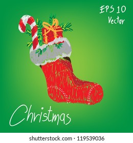 Christmas background. Vector EPS10
