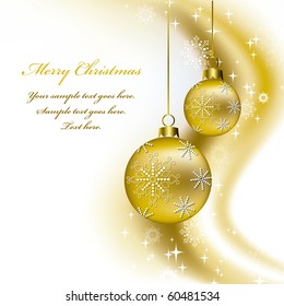 Christmas Background. Vector. eps10.