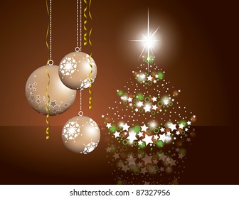 Christmas Background. Vector Eps10.