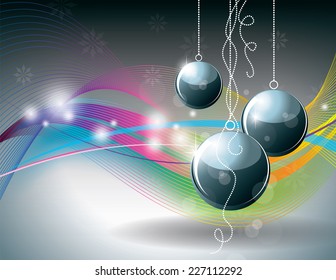 Christmas Background. Vector Eps10 Design.