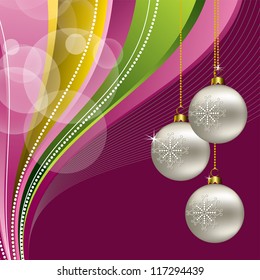 Christmas Background. Vector Eps10 Format.