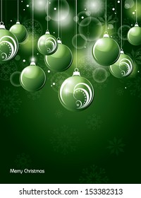 Christmas Background. Vector Eps10 Illustration.