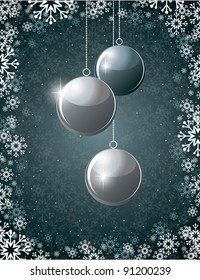 Christmas Background. Vector Eps10 Illustration.