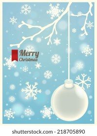 Christmas background  - Vector file EPS10