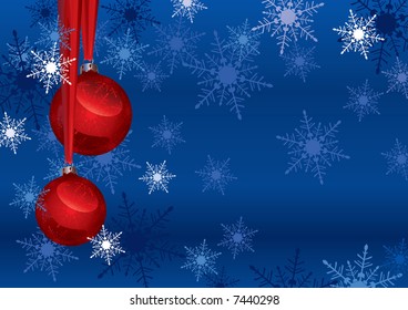 Christmas Background (vector). In the gallery also available XXL jpeg image made from this vector