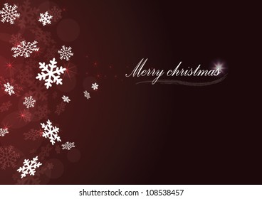 Christmas Background. Vector Illustration