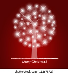 Christmas background, vector illustration.