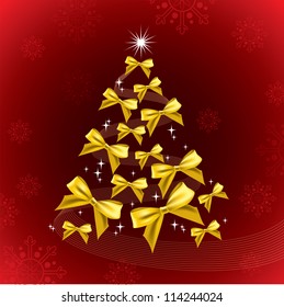 Christmas Background. Vector Illustration.
