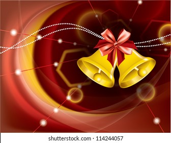 Christmas Background. Vector Illustration.