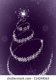 Christmas Background. Vector Illustration.