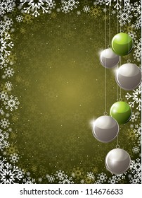 Christmas Background. Vector illustration.