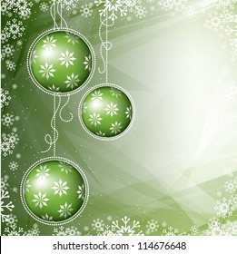 Christmas Background. Vector illustration.