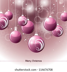 Christmas Background. Vector illustration.