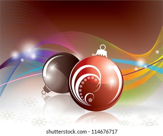 Christmas Background. Vector illustration.