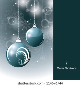Christmas Background. Vector illustration.