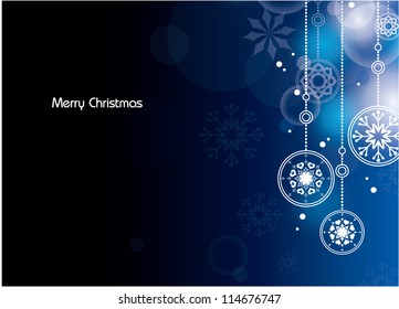 Christmas Background. Vector illustration.