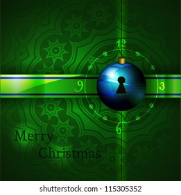 Christmas background - vector illustration
