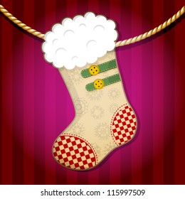Christmas background - vector illustration