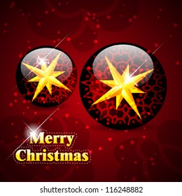Christmas background - vector illustration