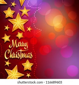 Christmas background - vector illustration