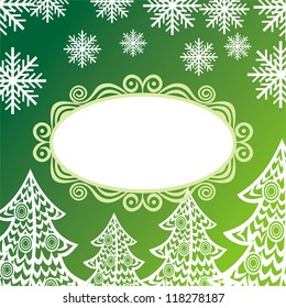Christmas background vector illustration
