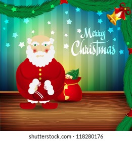 Christmas background - vector illustration