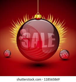 Christmas background - vector illustration