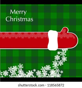Christmas background - vector illustration