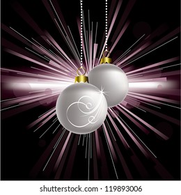 Christmas Background. Vector Illustration.