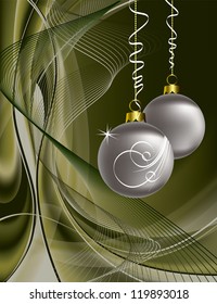 Christmas Background. Vector Illustration.