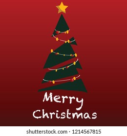 Christmas background vector illustration 