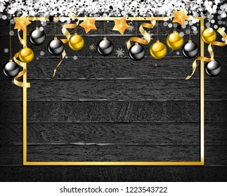 Christmas background. Vector illustration