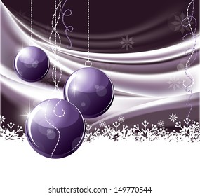 Christmas Background. Vector Illustration.