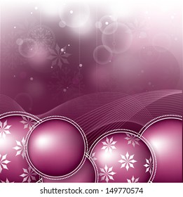 Christmas Background. Vector Illustration.