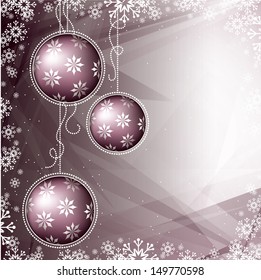 Christmas Background. Vector Illustration.