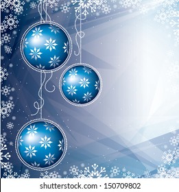 Christmas Background. Vector Illustration.