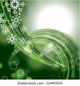 Christmas Background. Vector Illustration.