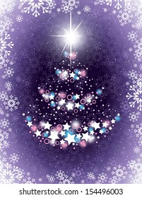 Christmas Background. Vector Illustration.